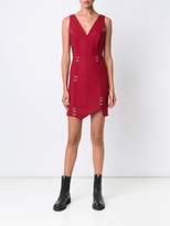 Thumbnail for your product : Thierry Mugler piercing detail asymmetric dress