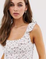 Thumbnail for your product : Free People Stay With You floral tank top