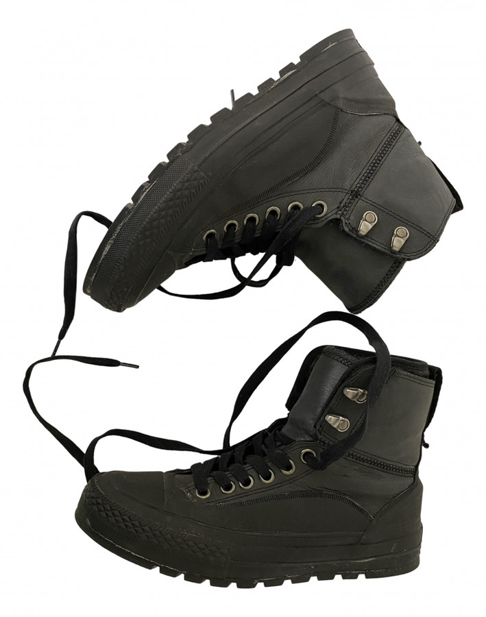 converse lace up boots