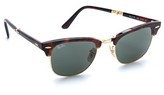Thumbnail for your product : Ray-Ban Foldable Clubmaster Sunglasses