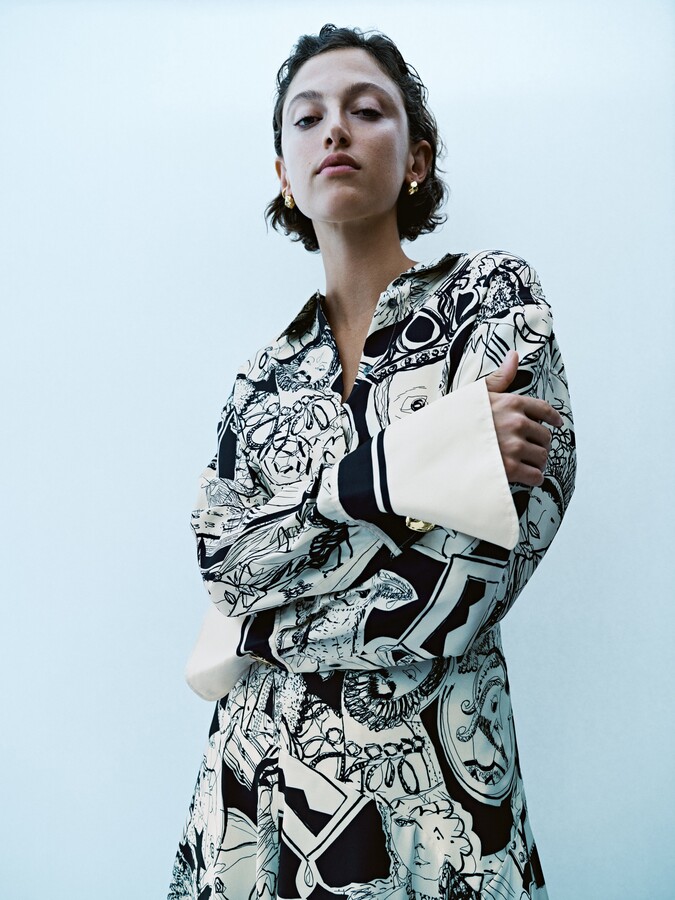 JigsawJigsaw Kings & Queens Silk Shirt ShopStyle Tops