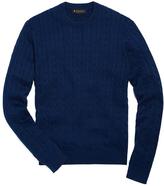 Thumbnail for your product : Brooks Brothers Supima® Cable Crewneck Pullover Sweater