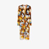 Thumbnail for your product : Fendi Floral-Print Maxi Dress