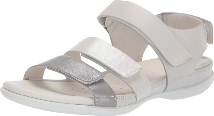 women's ecco white sandals