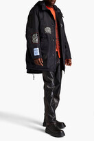 Thumbnail for your product : McQ Oversized appliquéd shell parka
