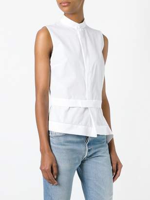 DSQUARED2 layered sleeveless shirt blouse