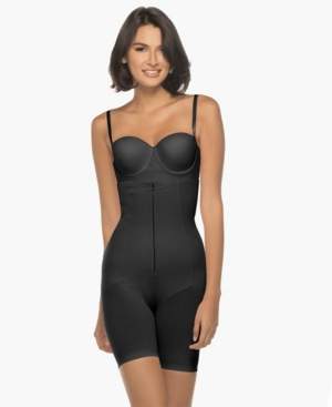 Annette Women's Faja Extra Firm Control High Waisted Mid-Thigh Shaper with Invisible Zipper