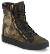 Thumbnail for your product : Giuseppe Zanotti Dragon Embroidered Boots
