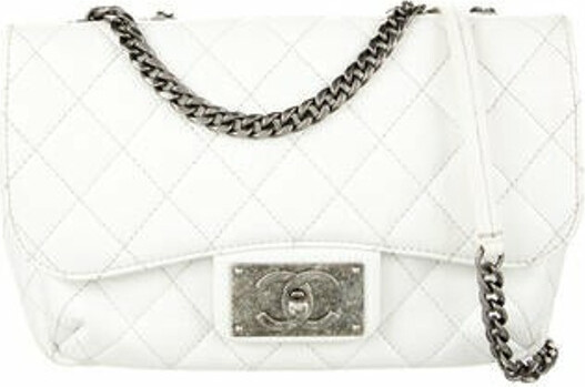 Chanel White Women's Shoulder Bags | Shop the world's largest 