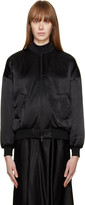 Thumbnail for your product : MAX MARA LEISURE Black Sierra Bomber