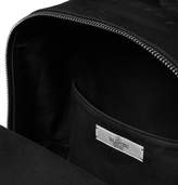 Thumbnail for your product : Valentino Garavani Rookie Leather-Trimmed Appliquéd Canvas Backpack