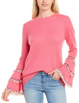 Thumbnail for your product : Two Bees Cashmere Berkley Fringe Cashmere Sweater