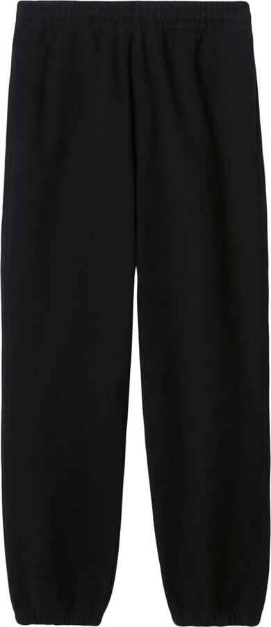 Burberry Checked Cotton Track Pants