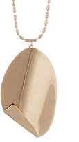 Thumbnail for your product : Halogen Curved Metal Pendant Necklace