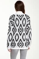 Thumbnail for your product : Romeo & Juliet Couture Aztec Print Wrap Cardigan