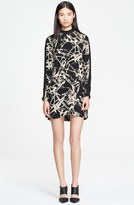Thumbnail for your product : A.L.C. 'Isley' Print Silk Shift Dress
