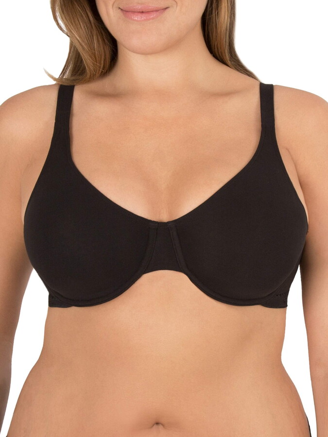 Fruit of the Loom Womens Cotton Stretch Extreme Comfort Underwire Bra, Style 9292
