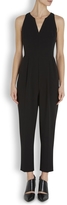 Thumbnail for your product : Whistles Abigail black stretch crepe jumpsuit