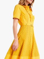 Thumbnail for your product : Damsel in a Dress Brielle Broderie Dress, Marigold