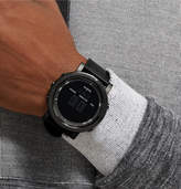 Thumbnail for your product : Suunto Essential Ceramic, Stainless Steel And Leather Digital Watch