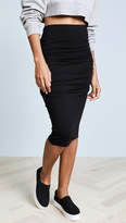Thumbnail for your product : Three Dots Ruched Midi Skirt