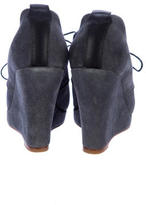 Thumbnail for your product : Rag and Bone 3856 Rag & Bone Suede Wedge Booties
