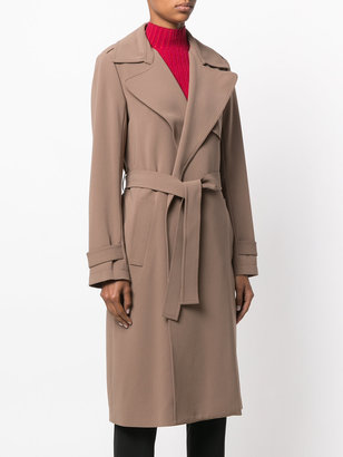 Theory draped fitted coat