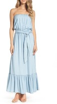 Thumbnail for your product : BB Dakota Women's Kate Convertible Strapless Chambray Maxi Dress