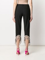 Thumbnail for your product : Area Cropped Embellished Trousers