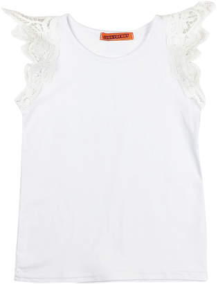 Funkyberry Cotton Lace Top