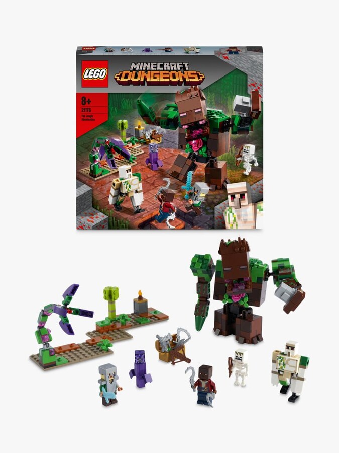 Lego Minecraft 21176 The Jungle Abomination ShopStyle Toys
