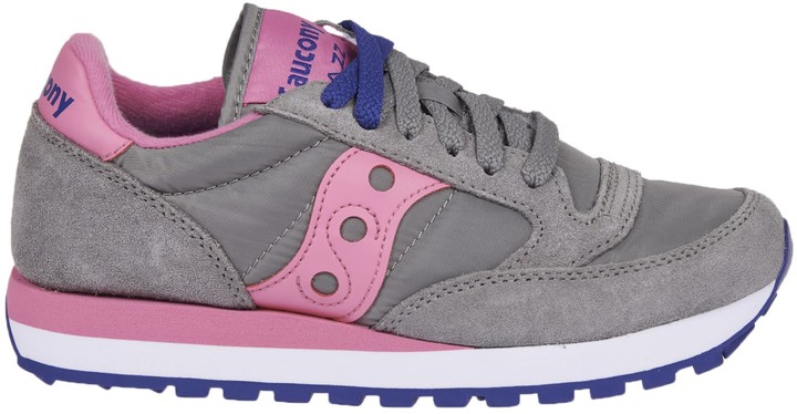 Saucony Jazz Original Grey And Pink Sneakers - ShopStyle