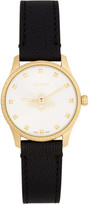 Thumbnail for your product : Gucci Black and Gold G-Timeless Bee Watch