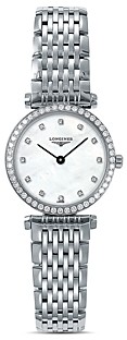 Longines La Grande Classique Watch with Diamonds, 24mm