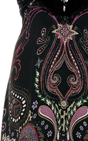 Thumbnail for your product : Roberto Cavalli Paisley Flounce Evening Gown