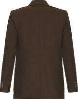 Thumbnail for your product : Balmain Twill Db Blazer Jacket in Brown