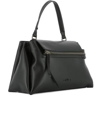 Hogan Black Leather Shoulder Bag