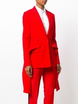 Thumbnail for your product : Givenchy Frill-Tail Fitted Blazer