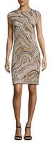Thumbnail for your product : M Missoni Ripple Blush Jacquard Dress