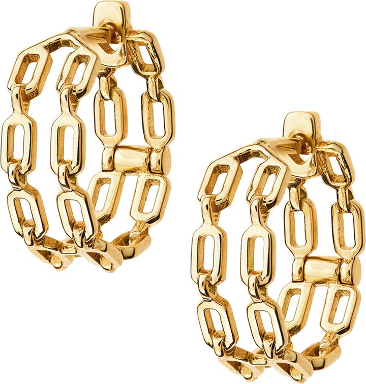 Lito 14K Gold Small Hoop Earrings
