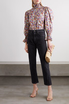 Thumbnail for your product : Horror Vacui Collia Floral-print Cotton-poplin Blouse
