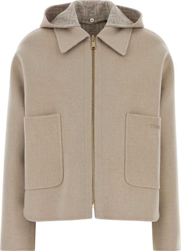 Fendi Hooded Reversible Jacket