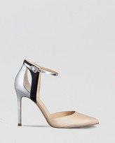 Thumbnail for your product : Ivanka Trump Pointed Toe D'Orsay Pumps - Gees High Heel
