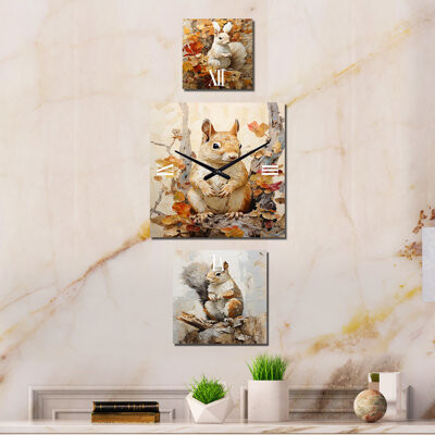 August Grove Caniyah Wall Clock