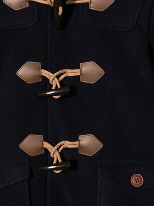 Mikihouse Toggle-Detail Duffle Coat