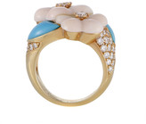 Thumbnail for your product : Heritage Van Cleef & Arpels Van Cleef & Arpels 18K 0.80 Ct. Tw. Diamond & Gemstone Ring
