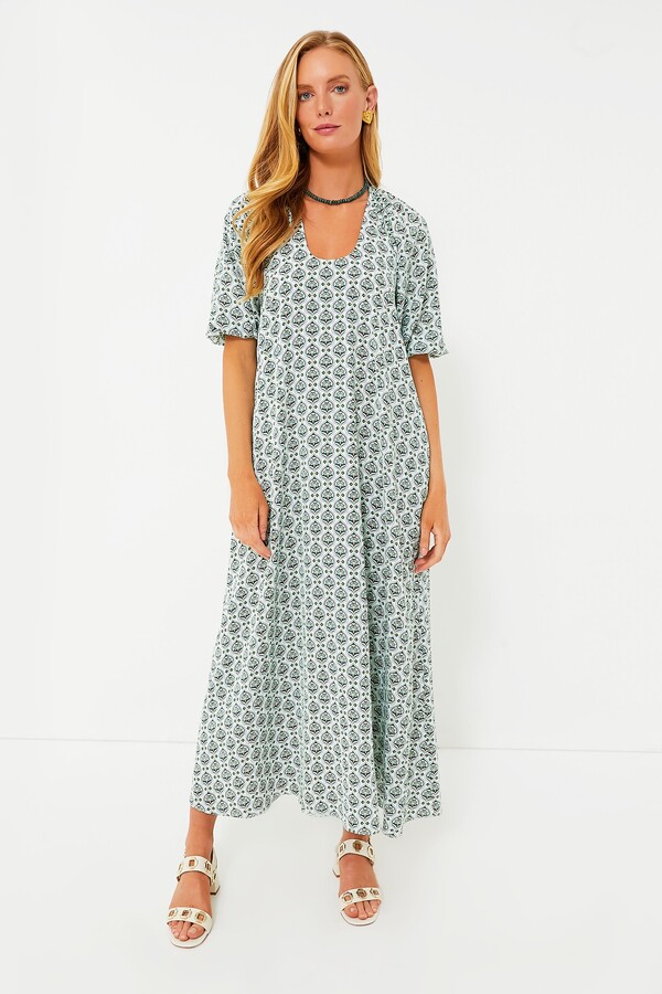 Hyacinth House Green Leaves Laurel Maxi Dress - ShopStyle