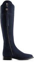 Thumbnail for your product : The Regina Navy Blue - Suede Boot