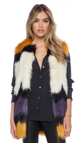 Thumbnail for your product : Essentiel Hillbilly Rotkho Faux Fur Vest