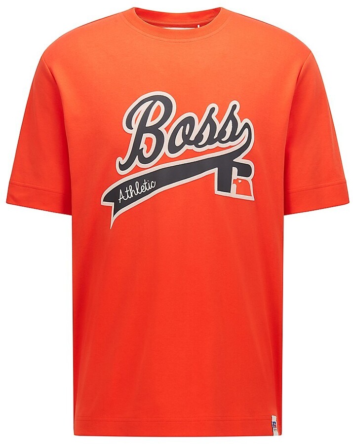 HUGO BOSS x Russell Athletic Logo T-Shirt - ShopStyle